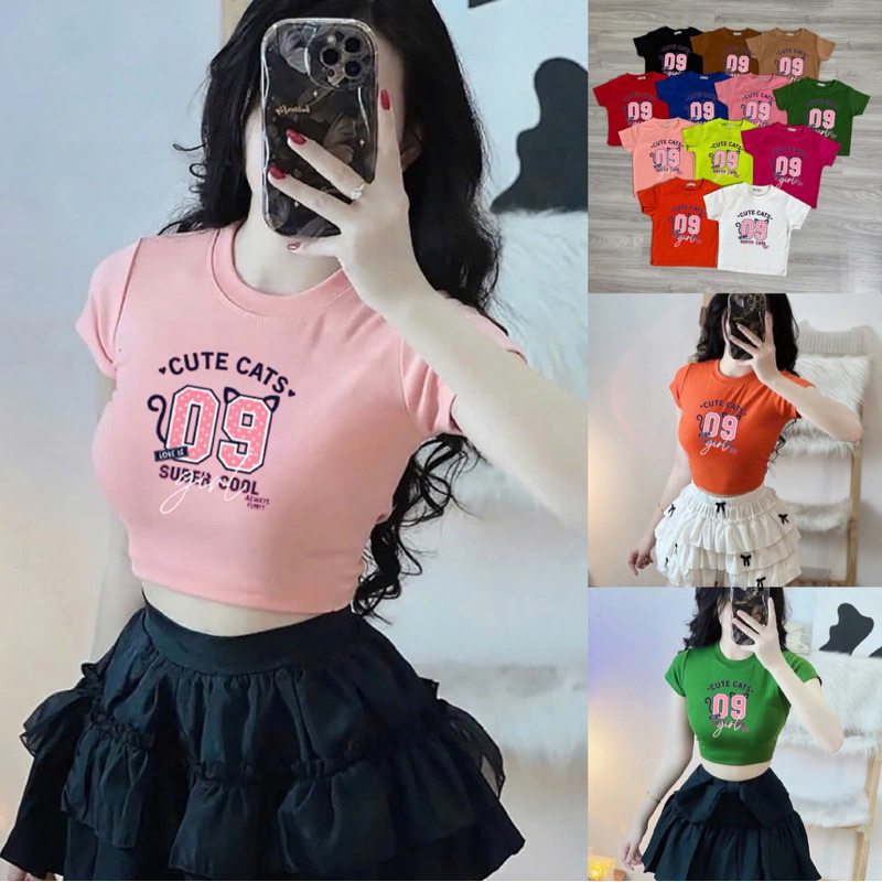 หมายเลขพิมพ์ CROPTOP 09 ถึง CR 09