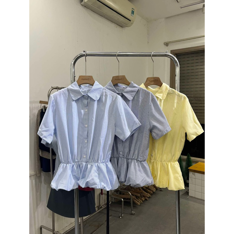 A7690 Nana Nana21 เสื้อเชิ้ตขาบานผู้หญิง