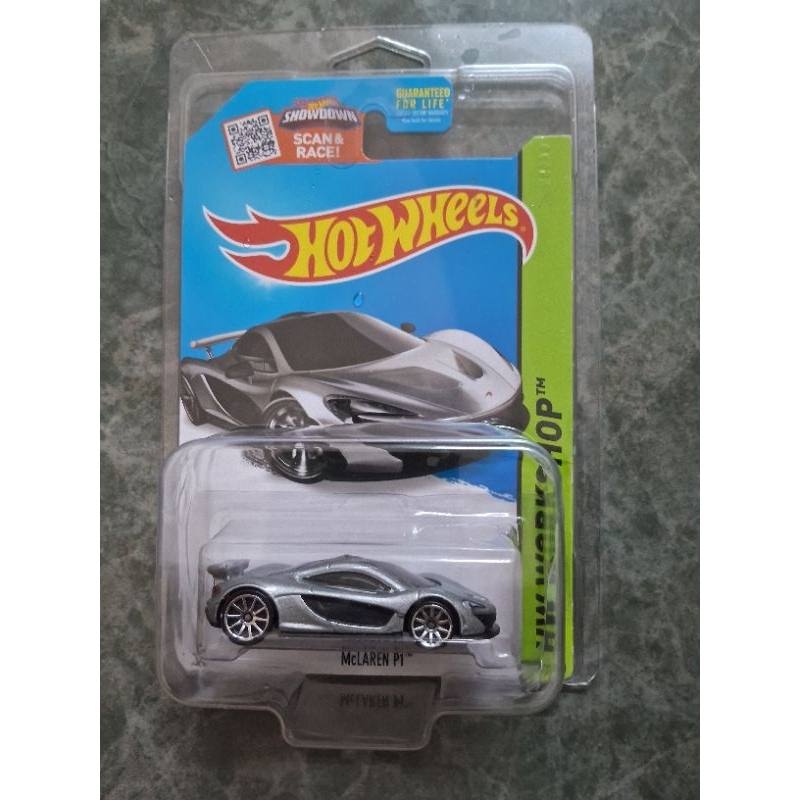 2013 HOT WHEELS MCLAREN P1 GREY - สีดํา