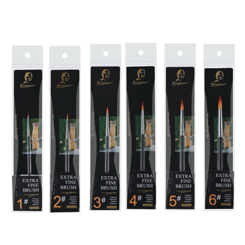 แปรงตัดแต่งร่างกายใน Giorgione