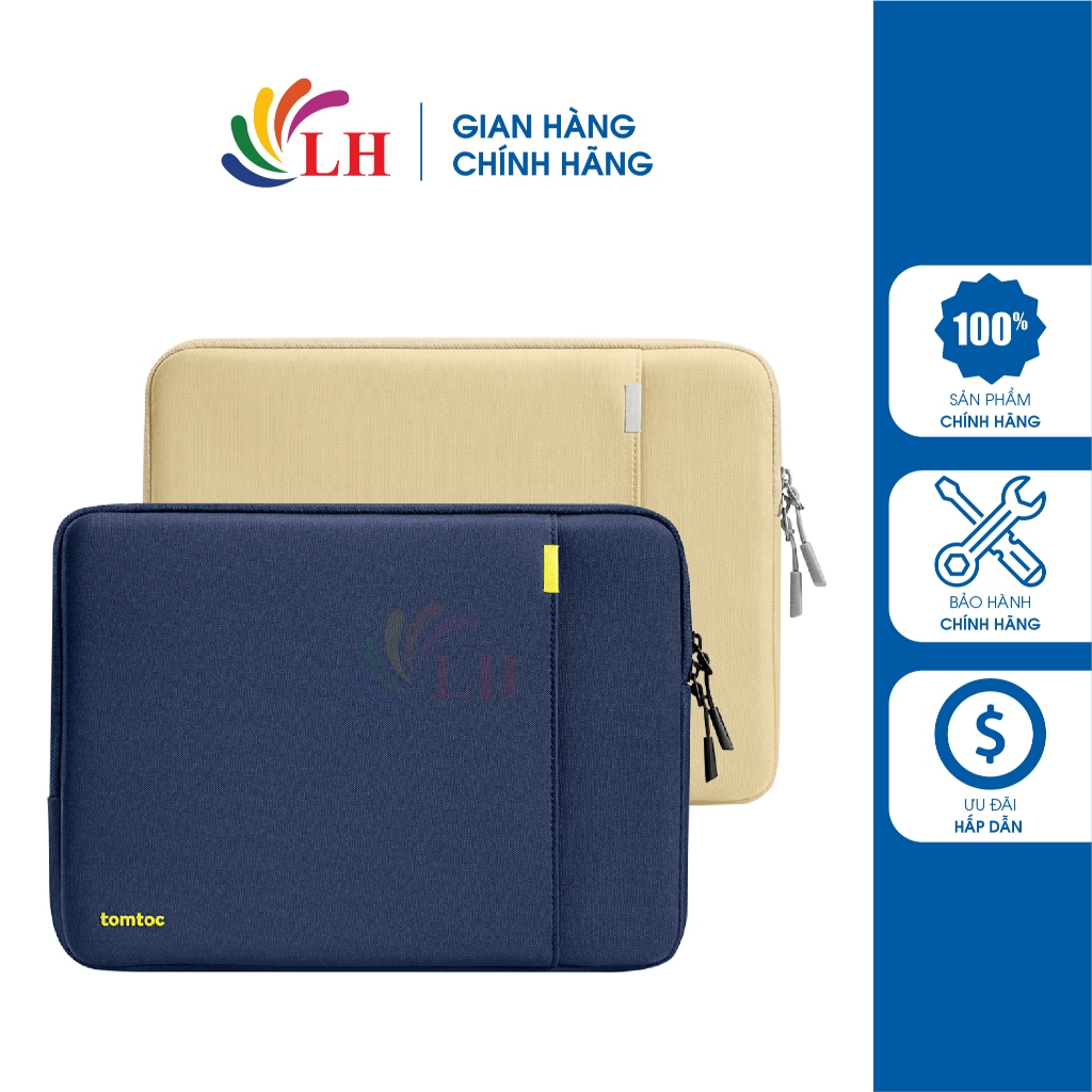 เคสกันกระแทก Tomtoc Defender-A13 Laptop Sleeve MacBook Air 15 นิ้ว A13E3 - สินค้าของแท้
