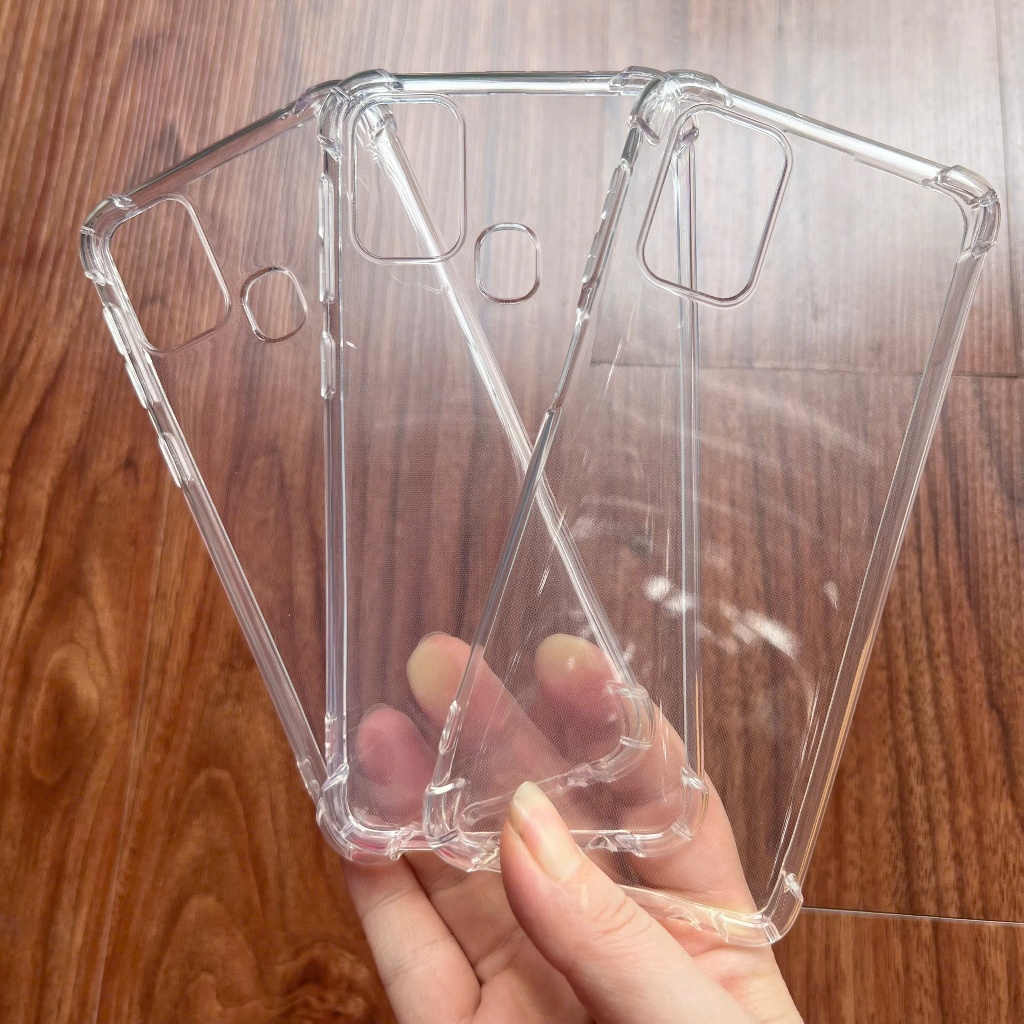 เคส Samsung M21S, M31S, M31, M31 Prime, F41, ซิลิโคนใส และกันกระแทก 4 มุม