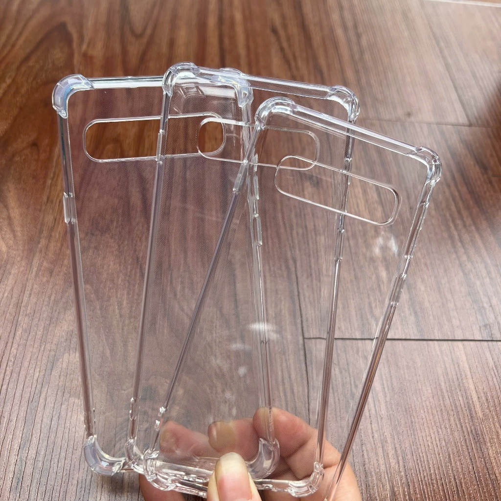 เคส Samsung S10 4G, S10 5G, S10 Plus ซิลิโคนใสและกันกระแทก 4 มุม