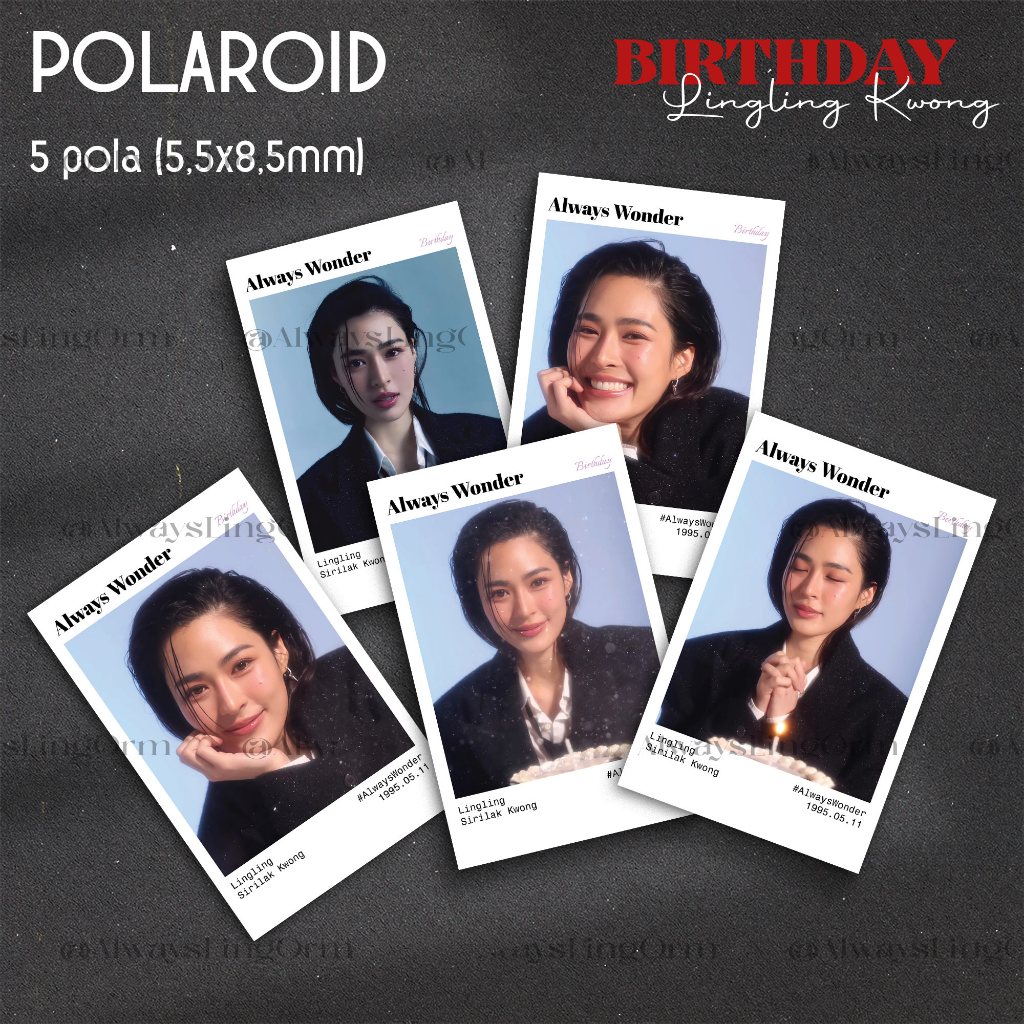[COMBO] LingLing Kwong - AlwaysWonder - วันเกิด