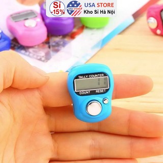 Máy Đếm Số Niệm Phật - Máy Túc Đếm Kiện Hàng Số Lượng Cơ Học - Đếm Tụng Kinh - Đeo Ngón Tay G2