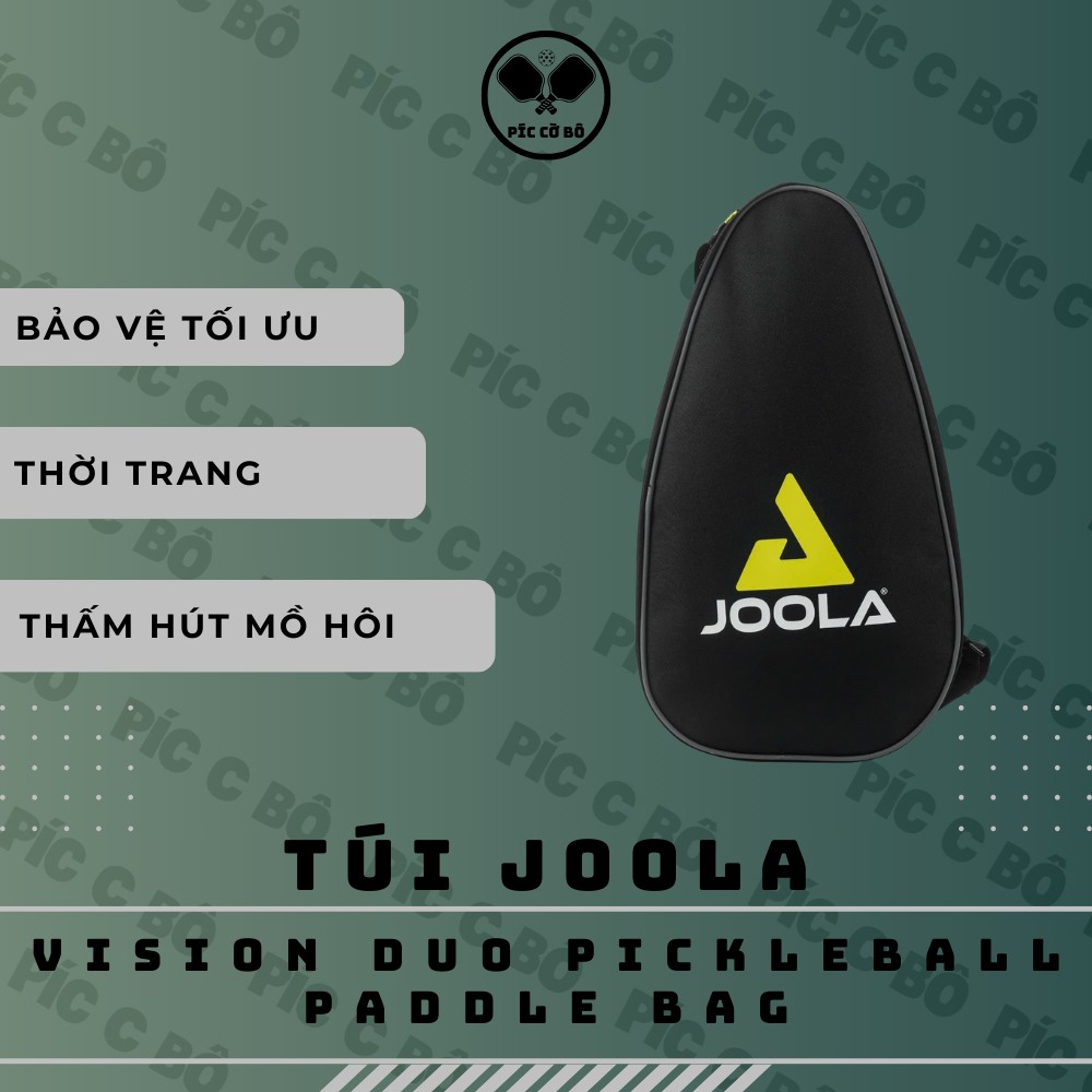 JOOLA Vision Duo Pickleball Paddle Bag – กะทัดรัด น้ําหนักเบา สะดวก มีสไตล์