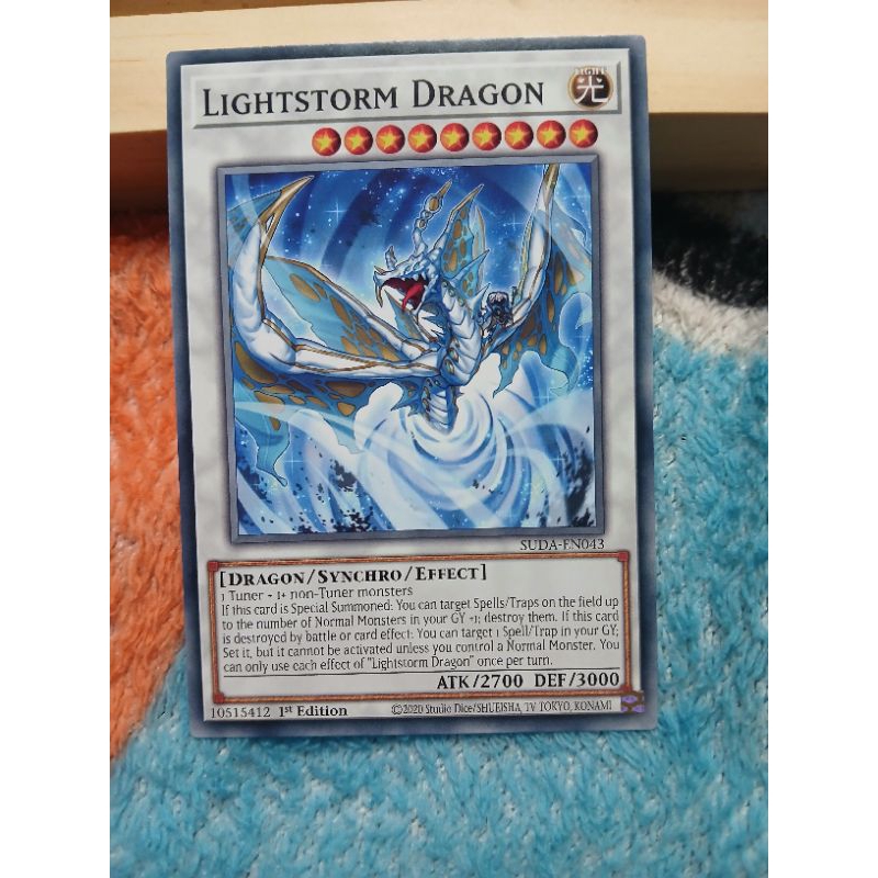 [Yugioh Bien Hoa Store] การ์ดมังกรพายุแสง 1 ใบ - SUDA-EN043 - ฉบับธรรมดา 1