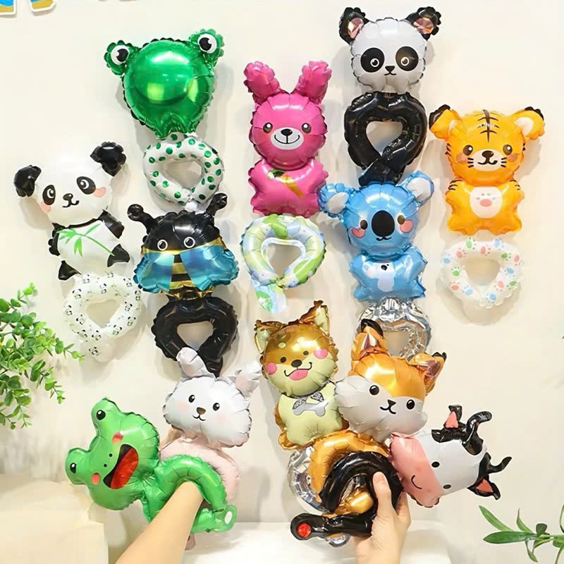 ANIMAL BRACELET BALLOONS สําหรับเด็ก BIRTHDAY PARTY DECORTATION, PARTY CLASSIFIE, CUTE ANIMAL BRACEL