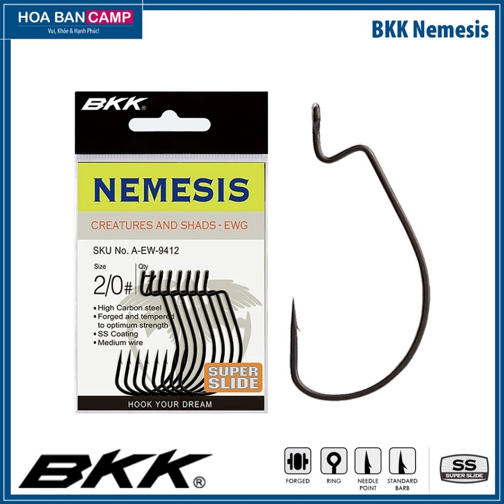 G-Hook BKK Nemesis ใบมีดเหยื่ออ่อน