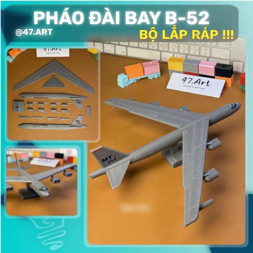 B-52 โมเดลเครื่องบิน - B-52 Flying Fortress - Aerial Palace Campaign [GENUINE 47ศิลปะ]