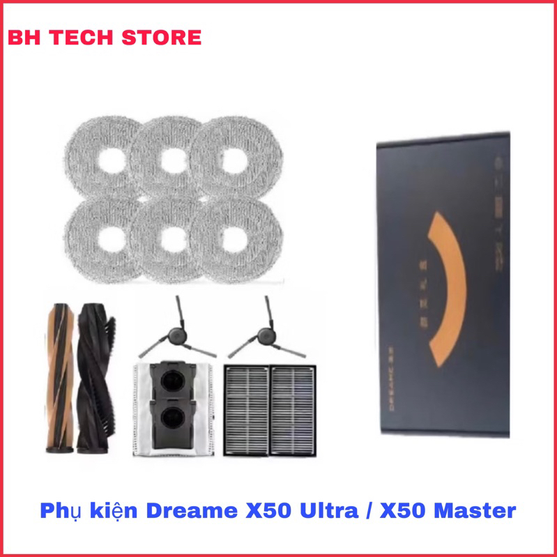 Dreame X50 Ultra / X50 Master / L40S Ultra Full Box Accessory Set .( ตามรูปภาพ )