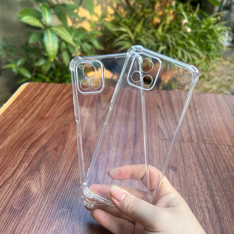 เคสซิลิโคนยืดหยุ่นสําหรับ Vivo Y52S 5G/ Y54S 5G/ Y31S โปร่งใสและกันกระแทก
