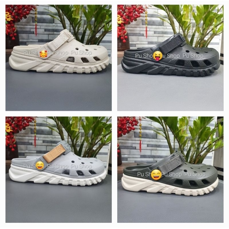 [Gangzhou] Clog รองเท้า Unisex Duet Max II Clog รุ่นใหม่ - รองเท้าแตะสําหรับบุรุษและสตรี