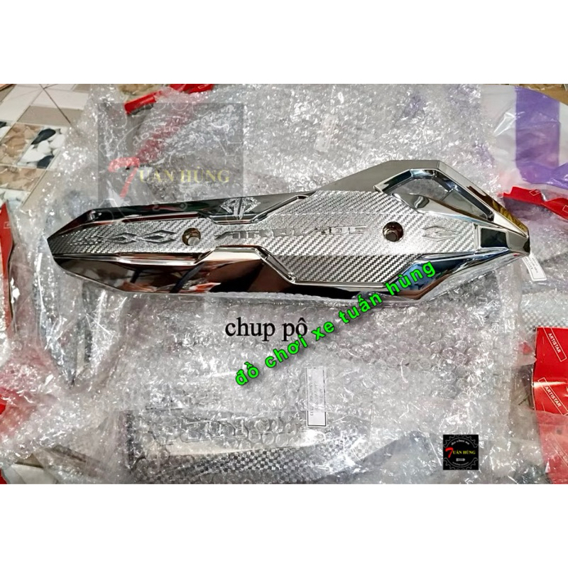 Ab 125/ Airblade 16-19 Stainless Steel Muffler [ผลิตภัณฑ์ที่สวยงาม] - Ab125 Stainless Steel Muffler 