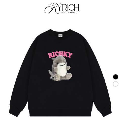 Kyrich Premium Baby Shark เสื้อสเวตเตอร์สีชมพู
