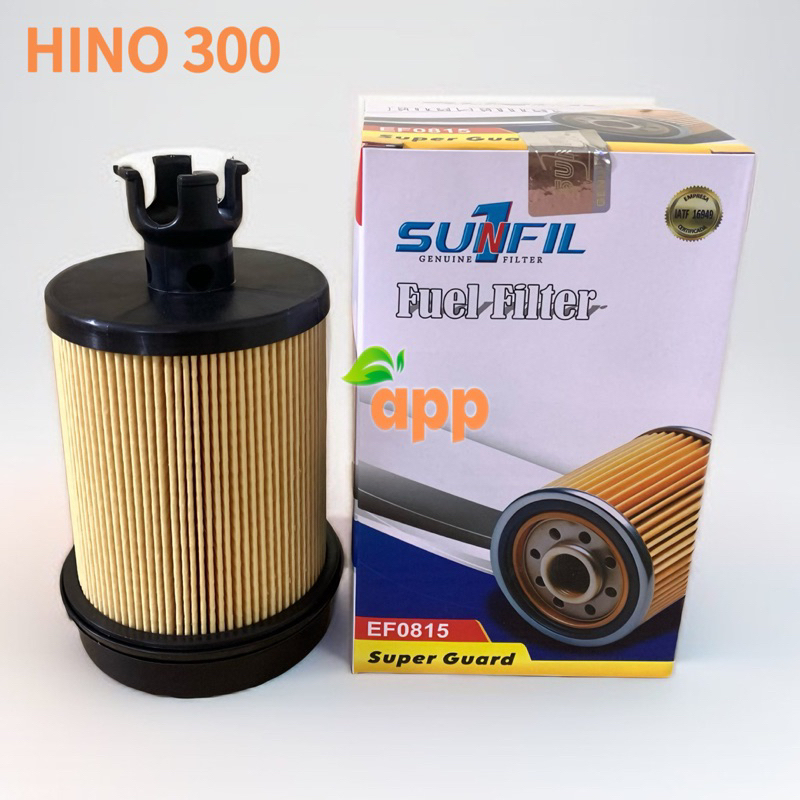 HINO 300 RAW FUEL FILTER EF0815, EF13070 ,23304-78091 , 23304-EV090, 23304-78090