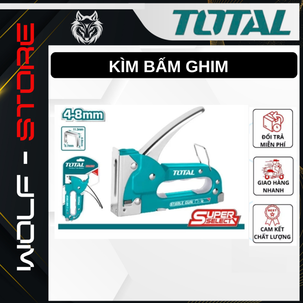 เครื่องเย็บกระดาษ TOTAL THT31140 แข็งแรงและสะดวก