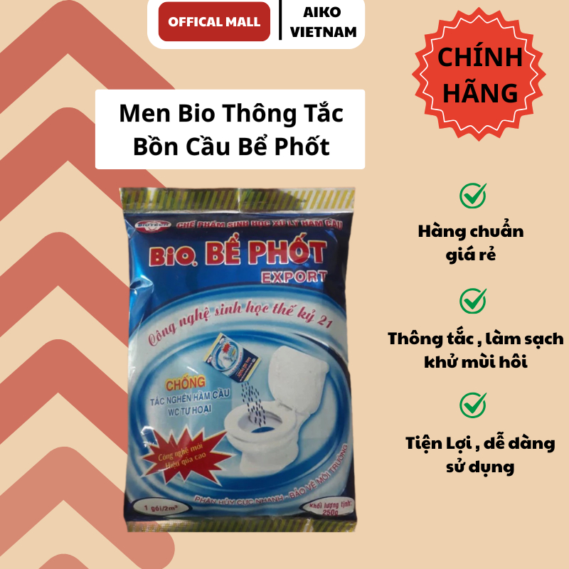 BiO Sepic Tank Treatment Probiotics 250g - ป้องกันการอุดตันและกําจัดกลิ่นในถังบําบัด