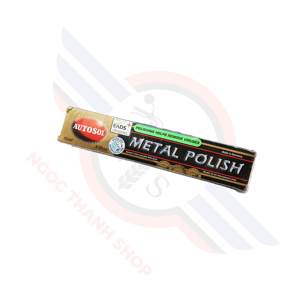 ครีมขัดวัสดุพลาสติกและโลหะ Autosol Metal Polish - ngochanhsuzuki --NTS