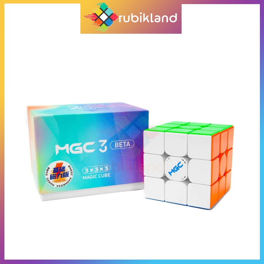 [YJ] Rubik YJ MGC Beta 3x3 MGC3 Beta Magnetic Maglev Core UV ของเล่นทางปัญญาเพื่อพัฒนาการคิดของ Rubi