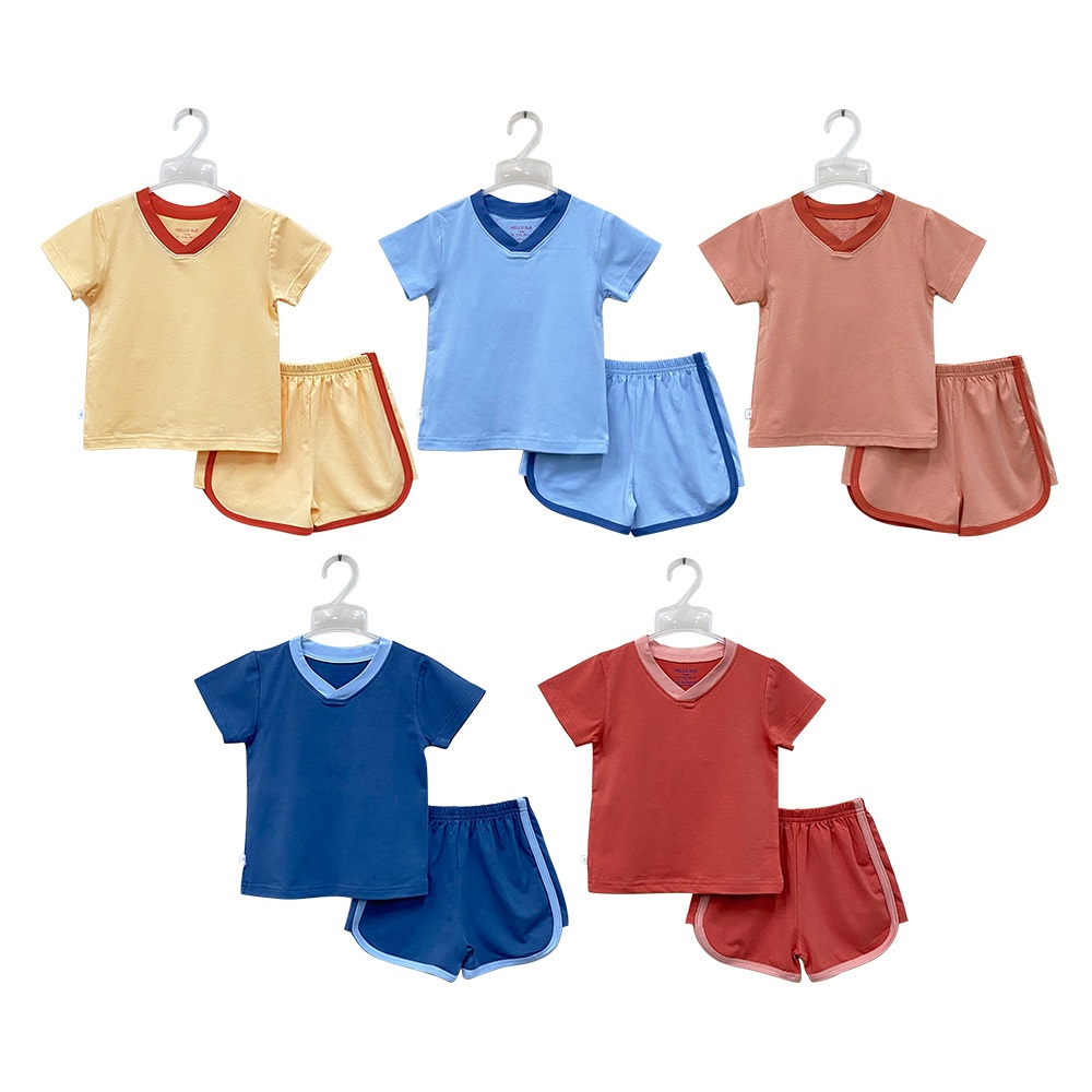 ชุดคอปกสั้นเด็กชาย 0094 - HELLO BnB