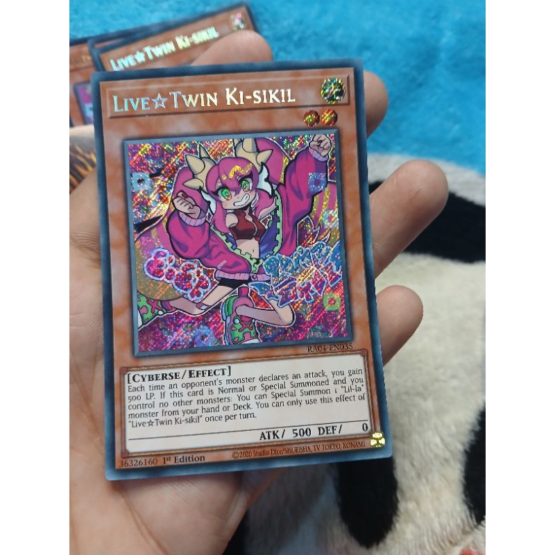 [Yugioh Bien Hoa Store] การ์ด LiveTwin Ki-sikil 1 ใบ - RA04-EN035