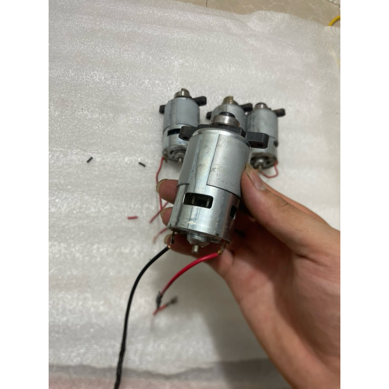 775 มอเตอร์ประเภท 12v DC D เพลาถอดประกอบ