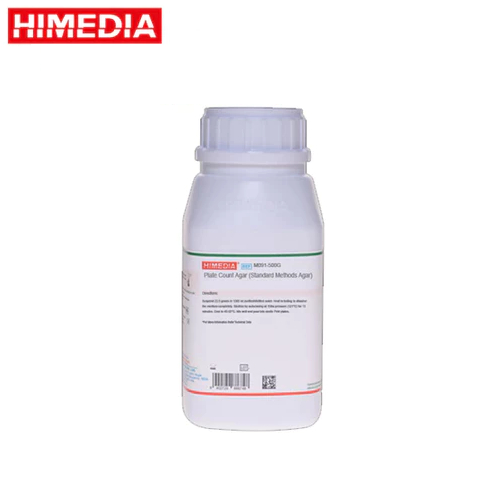 จานนับ Agar medium (Standard Methods Agar) รหัส: M091 ยี่ห้อ : Himedia สําหรับห้องปฏิบัติการ