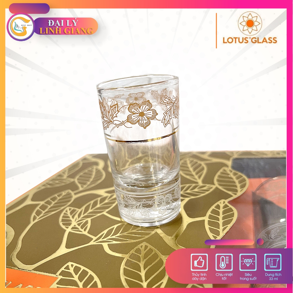 ถ้วยเวียดนาม Lotus ดอกแอปริคอท VTC 17S 40ml สินค้าของแท้ ตัวแทนจําหน่าย LinhGiang