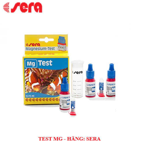 ชุดทดสอบ MG Sera รุ่น:Test MG Sera แบรนด์: Sera, 3 ขวด 15ml และรีเจนต์ 10g 2 ขวด