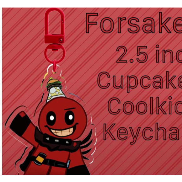 พวงกุญแจ Forsaken 2.5in Cupcakes Coolkidd