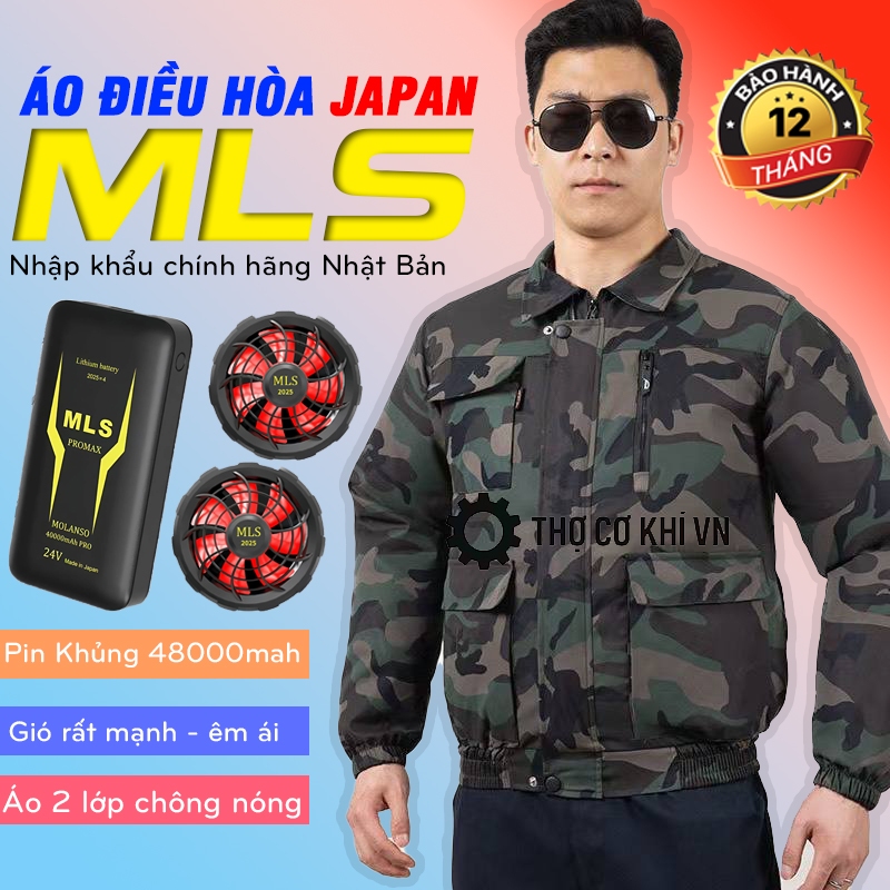 แอร์ญี่ปุ่น MLS - 2025 (NEW) แบตเตอรี่ขนาดใหญ่ 58,000mAH - Runs 16 ชั่วโมง - สุดเท่ - 12 เดือน