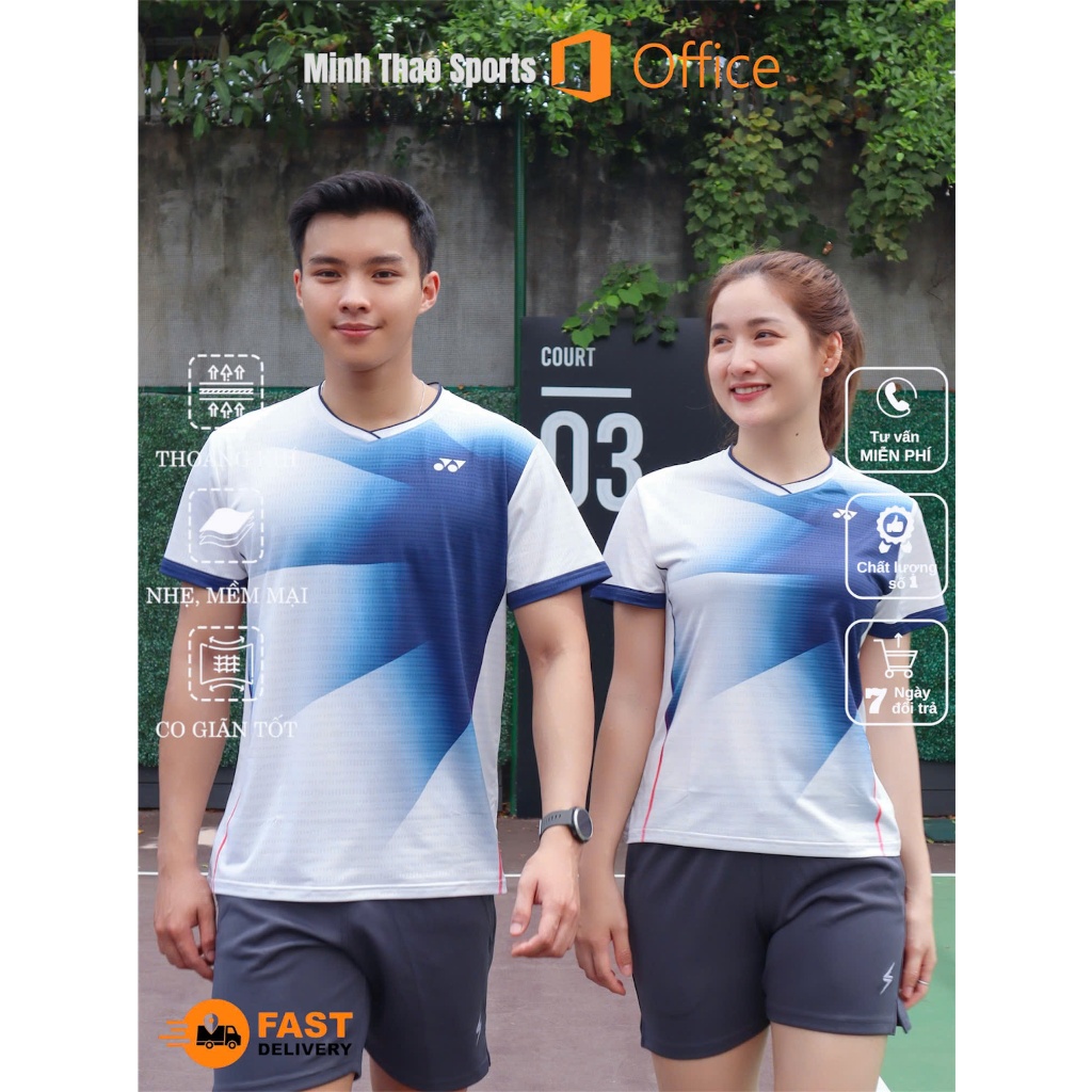 ใหม่!!! เสื้อและกางเกงแบดมินตัน Yonex YN127 - ใหม่ล่าสุด ฝึกแบดมินตันชายและหญิง 2025