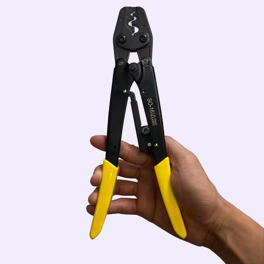 คีมกด Cos Force KH-16 (1.5 – 16mm2) – สําหรับ Cos แบบกลม, Y Cos, Cos Pins