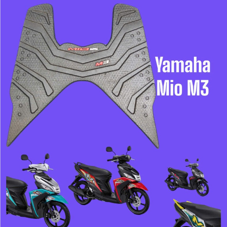 พรมปูพื้น Yamaha mio m3, เสื่อเท้า mio m3, เสื่อเท้า mio m3, พักเท้าหน้า mio m3