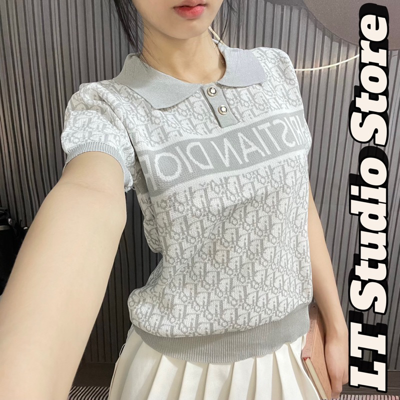 เสื้อกันหนาวคอเต่าไหมพรมถักผู้หญิงลาย 992