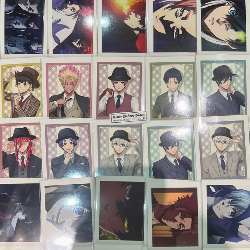 [BLLK AVAILABLE - P33] การ์ดสกุล pola BLUE LOCK vol 4 muopkhongdang NAGI REO RIN SAE BACHI