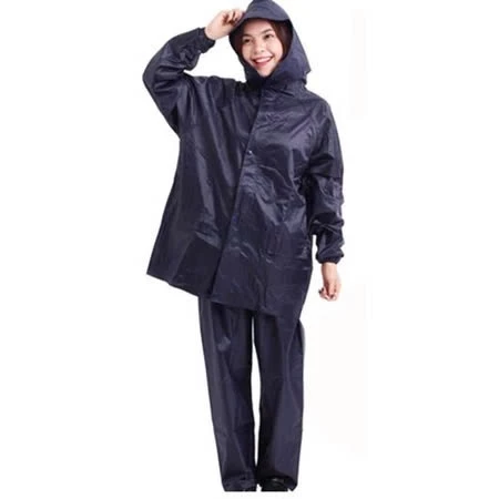 ชุดเสื้อกันฝนสะท้อนแสงหนาพิเศษ กันน้ำ สำหรับความสูง 150-190 ซม thumbnail 9