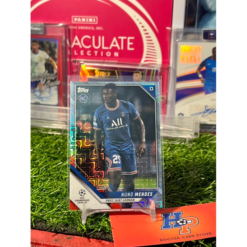 Nuno Mendes RC Mojo Topps Japan Edition 2021/22 การ์ดฟุตบอล
