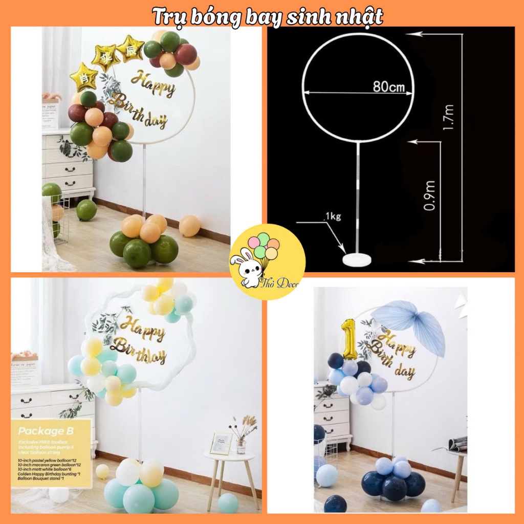 [BALLOON NOT INCLUDED] ชุดโพสต์ลูกโป่งทรงกลมสําหรับติดลูกโป่งสําหรับตกแต่งงานเลี้ยงวันเกิด PK30 Rabb