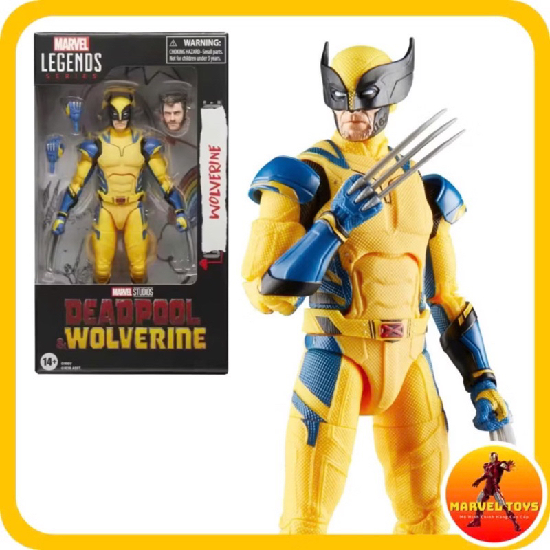[AVAILABLE] Bootleg KO Marvel Legends Deadpool VS Wolverine Werewolf Action Figure