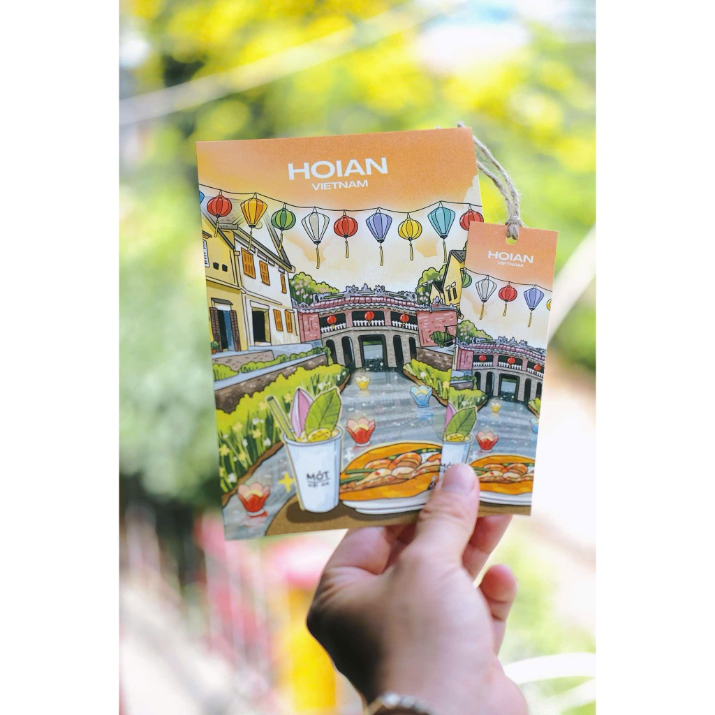 โปสการ์ดเวียดนาม Combo in me - HOI AN(Premium)