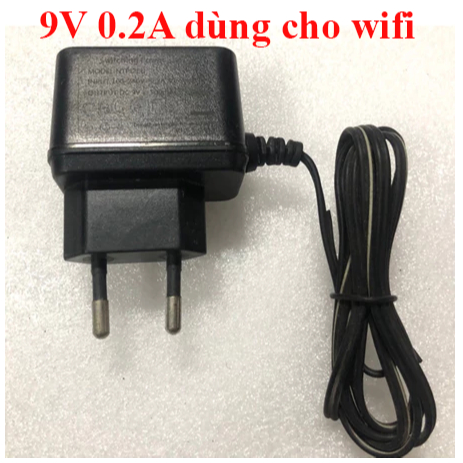 อะแดปเตอร์แปลงไฟ 9V 0.2A สําหรับ wifi