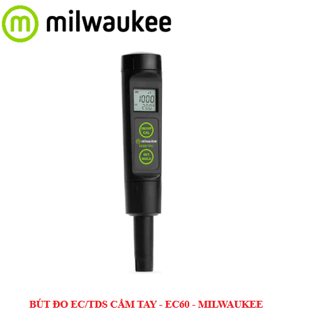EC/TDS/T EC60 มิเตอร์ รุ่น EC60 สินค้าผลิต : Milwaukee ใหม่ 100%