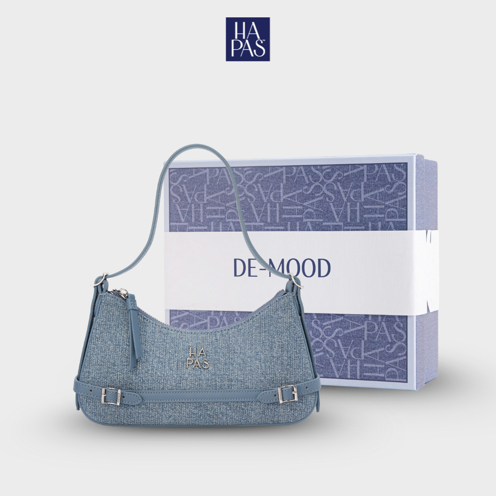 Dreamy HAPAS กระเป๋าสะพายไหล่ผู้หญิงพร้อมเข็มขัดแนวนอนขนาด 25 - TDV250356