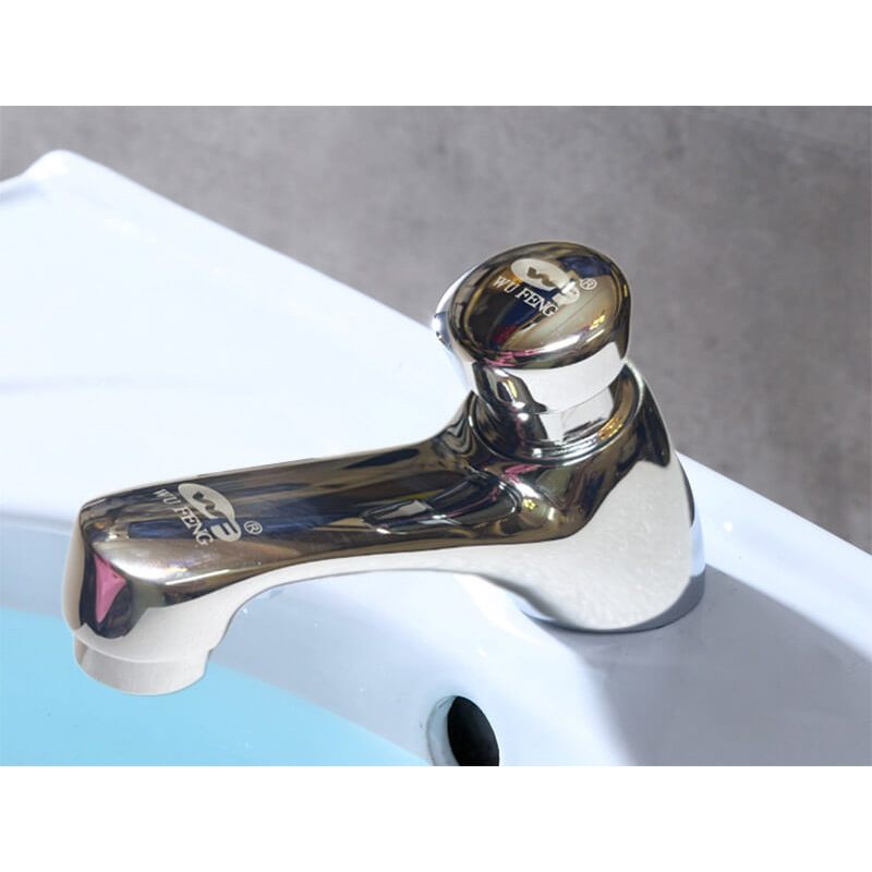 Wufeng WF121 ก๊อกน้ําปิดอัตโนมัติพร้อมที่จับแบบกด