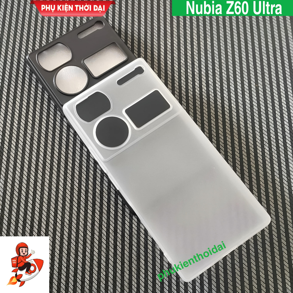 Nubia Z60 Ultra / Z60s Pro / Z70 Ultra / Z70s เคสยืดหยุ่นพิเศษพร้อมสีบางเฉียบที่กอดโทรศัพท์และกันกระ