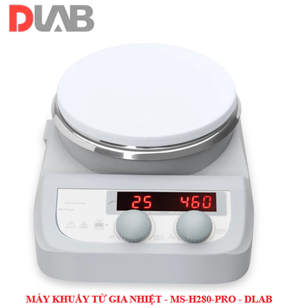 เครื่องกวนแม่เหล็ก 3 ลิตร รหัส : MS-h280-PRO ยี่ห้อ DLab สําหรับห้องปฏิบัติการ