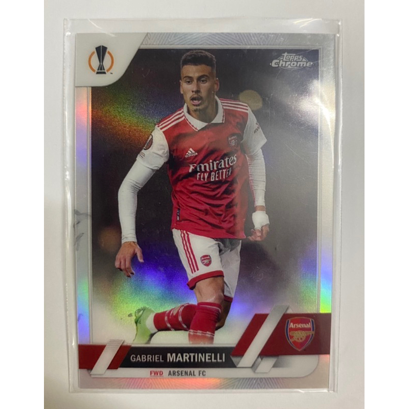 L42 Gabriel Martinelli Arsenal 2023 การ์ดฟุตบอล