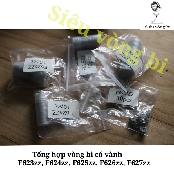 แบริ่ง - แบริ่งหน้าแปลน (แหวนบอล) รหัส F623zz, F624zz, F625zz, F626zz, F627zz